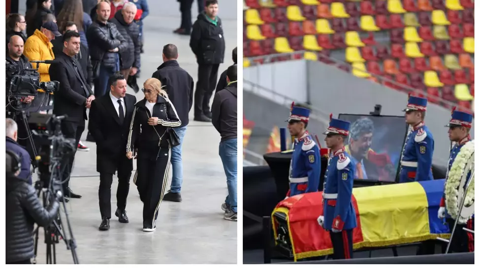 Omagiu lui Mircea Lucescu la Arena Națională