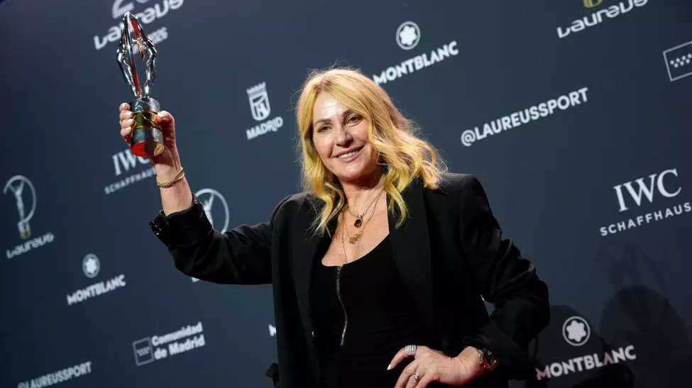 Nadia Comăneci, premiată la Gala Laureus 2026
